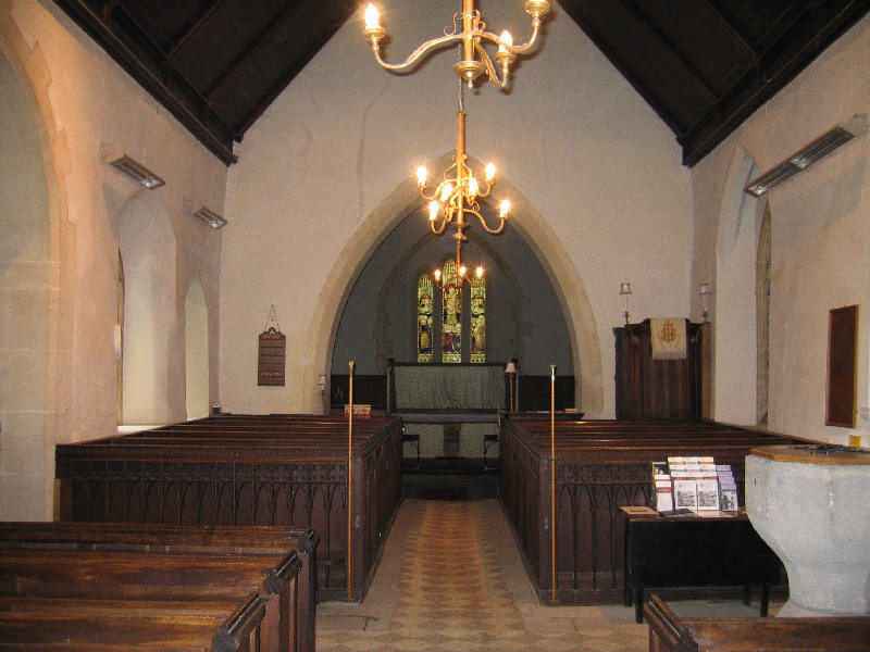 Draycott Cerne Church Interior